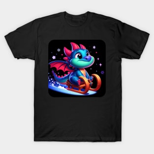 Rufie the Dragon -  Bobsleigh #23 T-Shirt